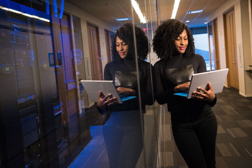 IT and data support in a server room